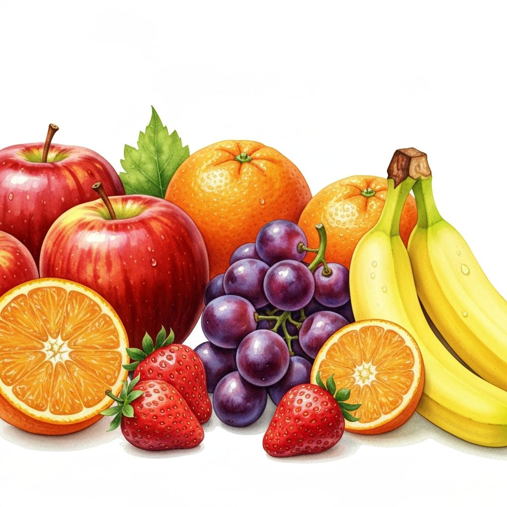 Ilustración de Frutas