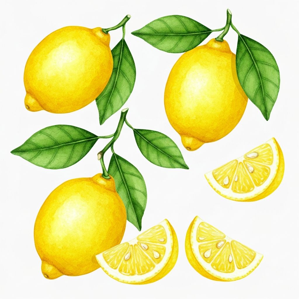 Ilustración de Limones